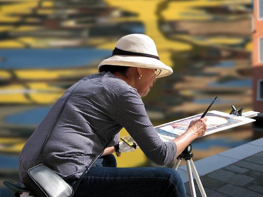 Omaggio ad una pittrice