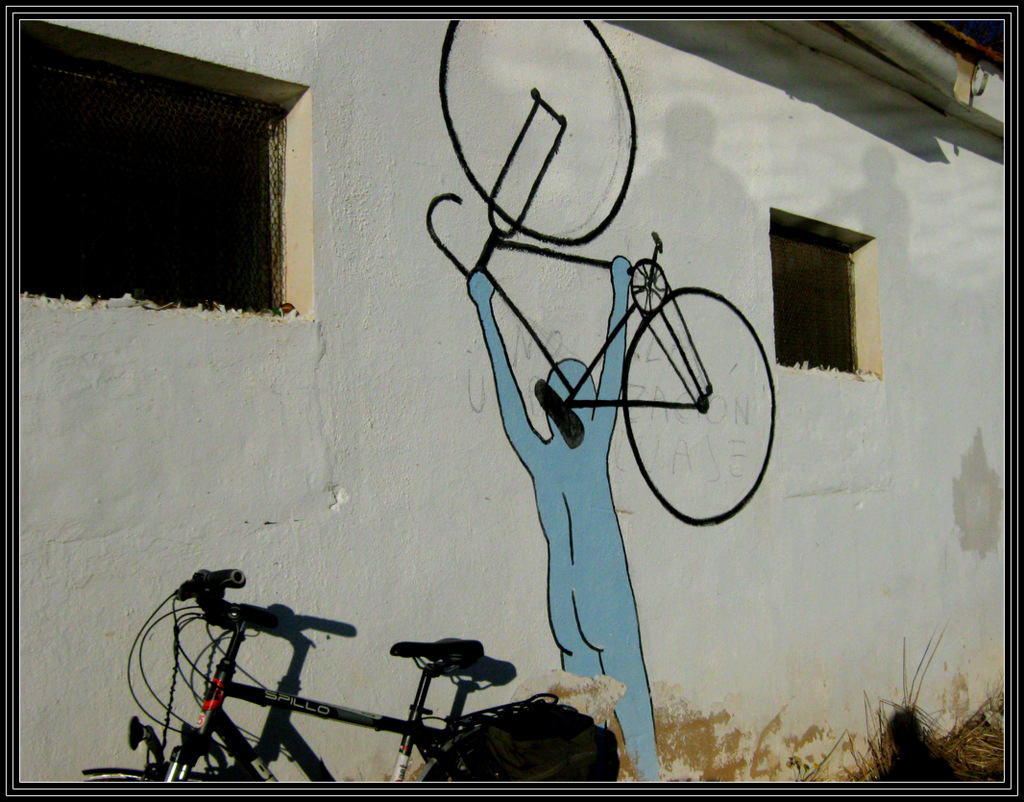 ...omaggio al ..ciclista....