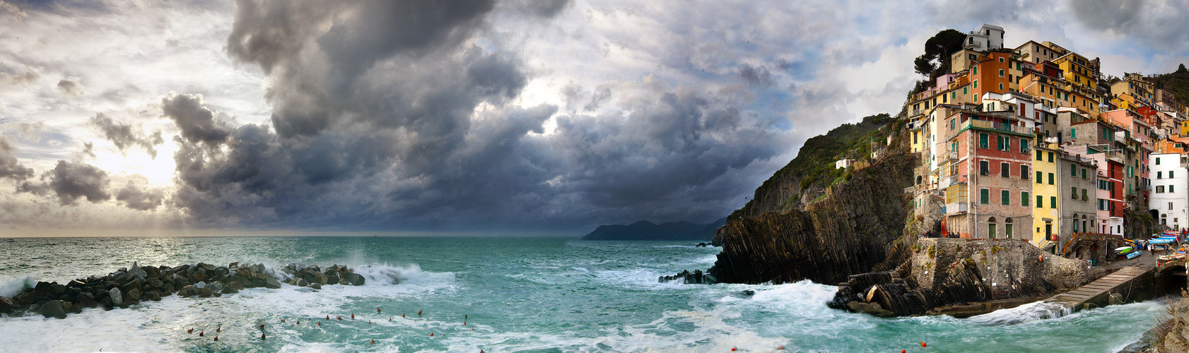 Omaggio alle cinque terre ( Riomaggiore )