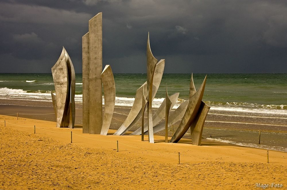 Omaha Beach - Mahnmal