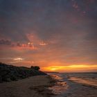 Omaha Beach Sunset