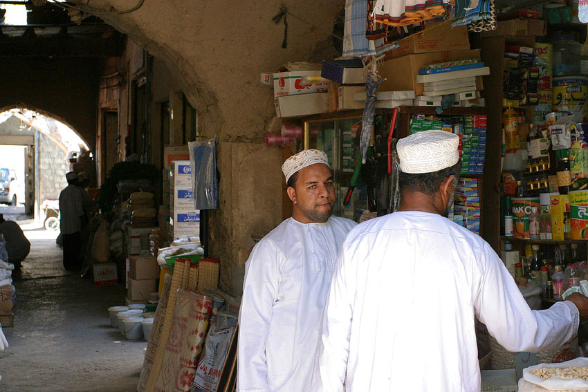 Oman 2004 Der alte Souk von Nizwa