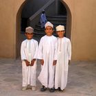 Oman 2004 Schulkinder in Nizwa