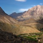 Oman 2008 -12 „Das Wadi im Abendlicht“