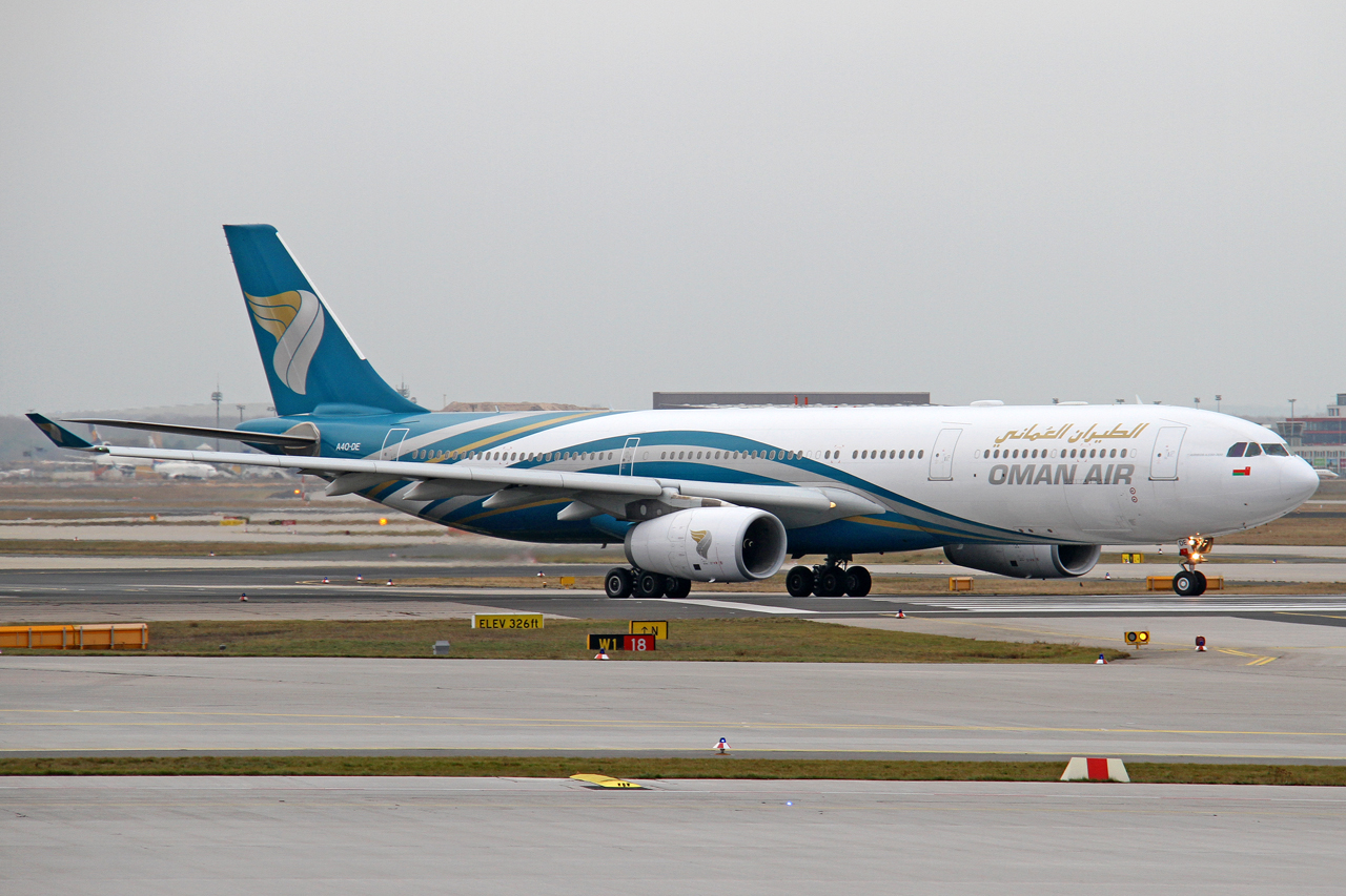 Oman Air Airbus A330-343E A4O-DE