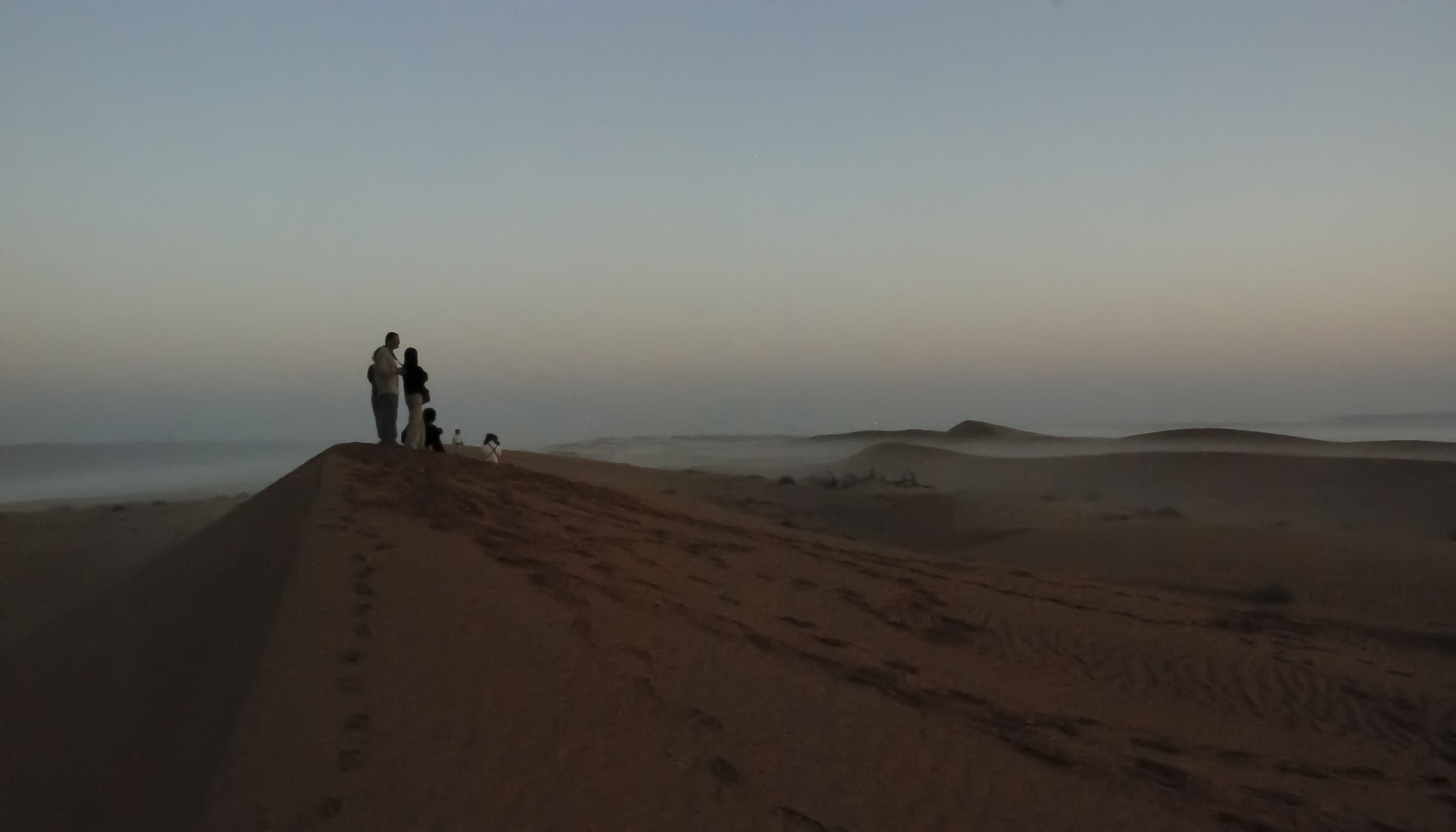 Oman - Aspettando il sorgere del sole