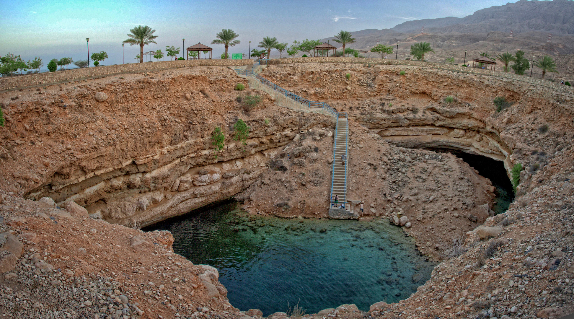 Oman , Dabab Sinkhole 