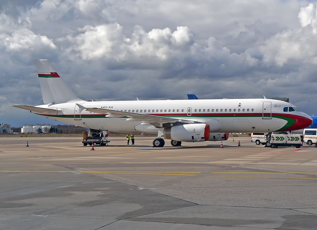 Oman Royal Flight A4O-AA Airbus A320-232