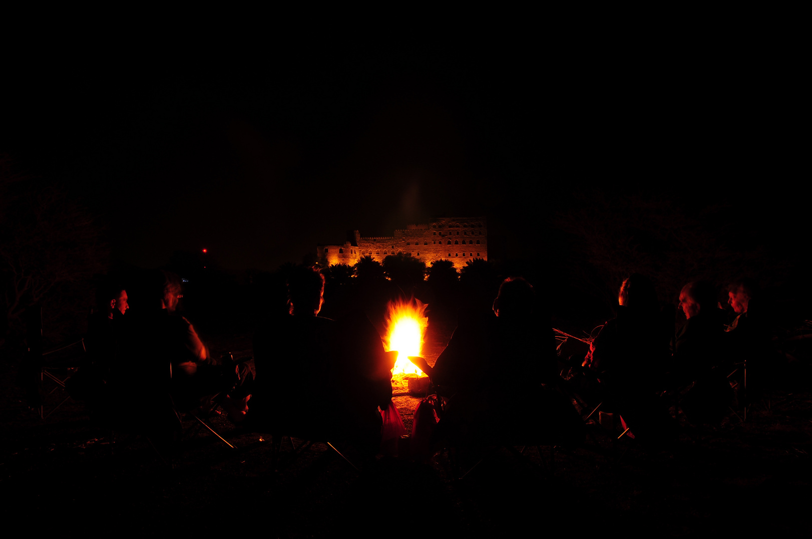 Oman zu Fuß - Camping bei Al Jabreen