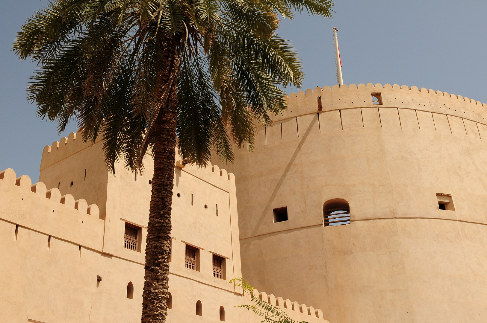 Oman zu Fuß - Festung Nizwa