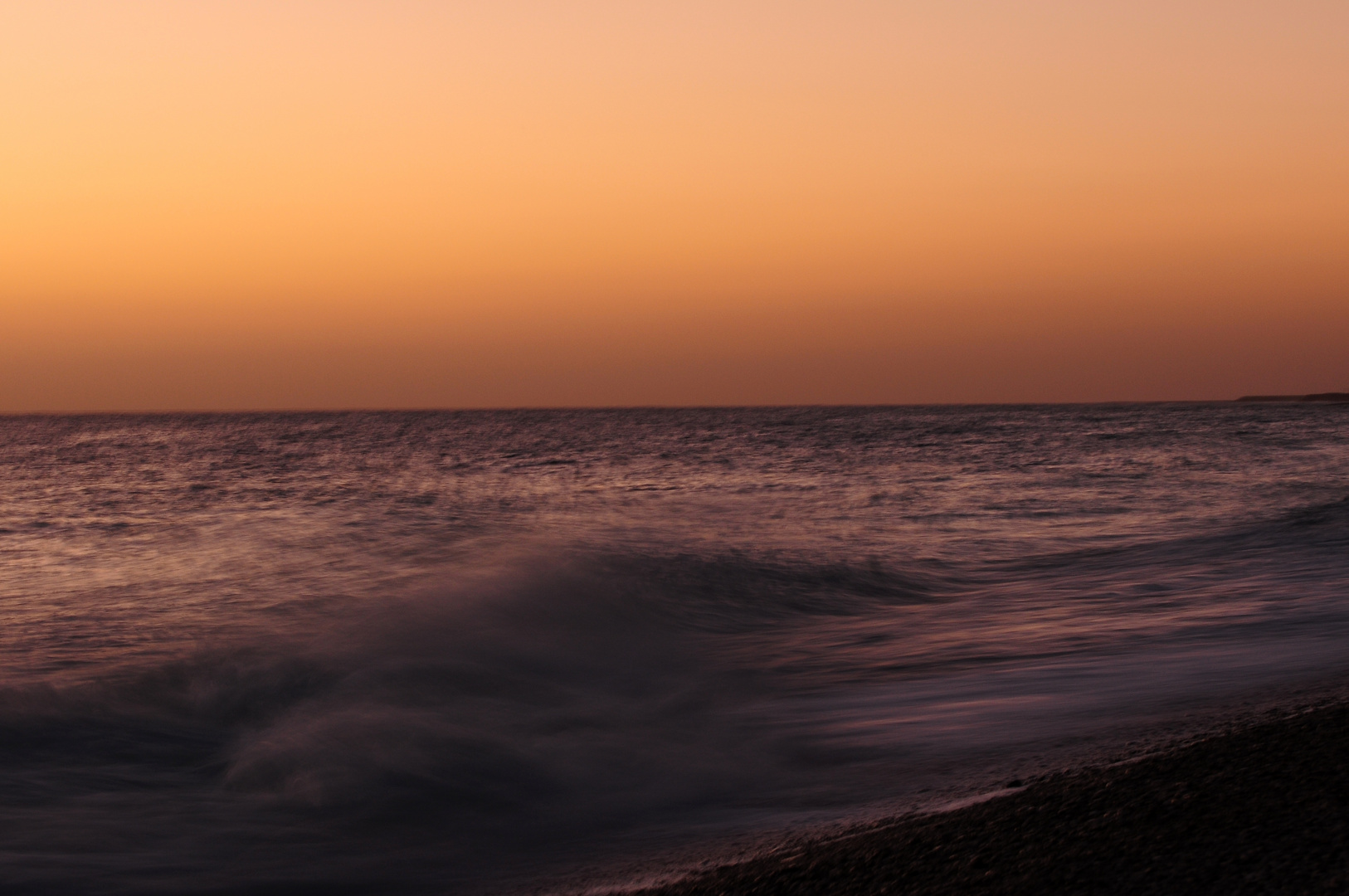 Oman zu Fuß - Sonnenaufgang am Meer (2)