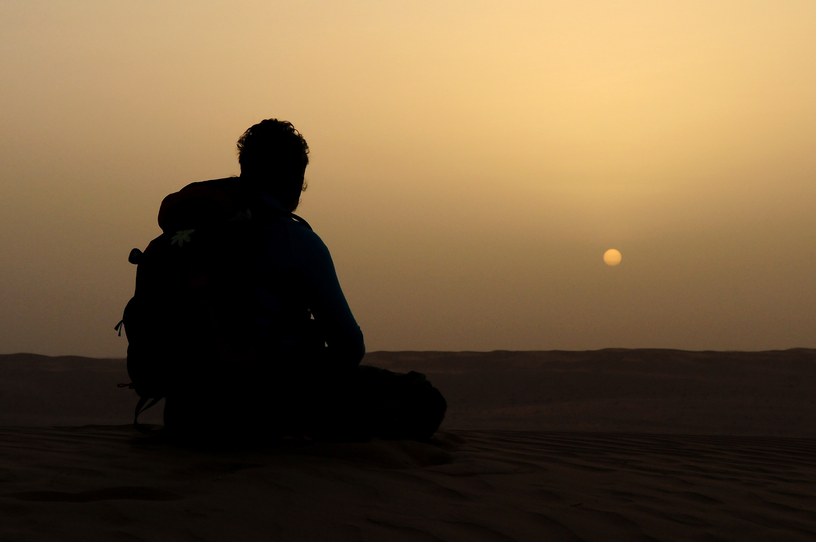 Oman zu Fuß - Sonnenaufgang in Wahiba Sands