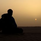 Oman zu Fuß - Sonnenaufgang in Wahiba Sands