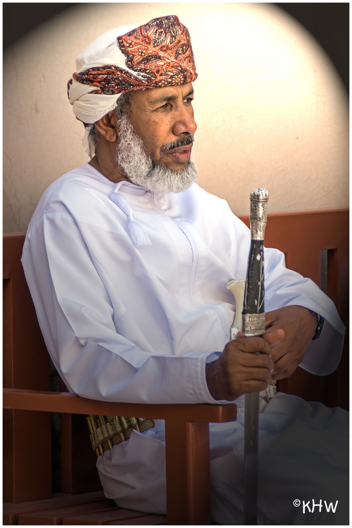 Omani in Kriegertracht