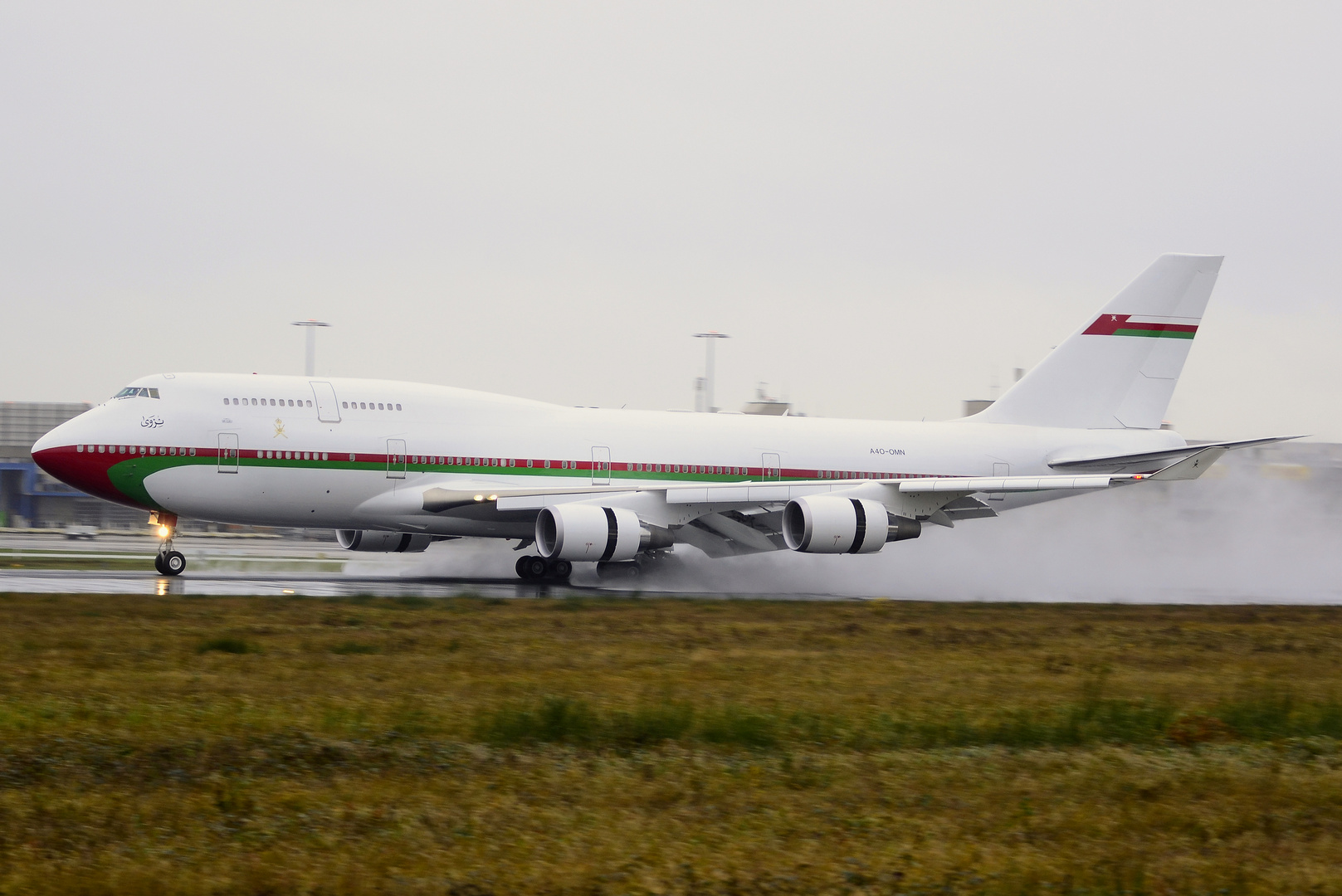 Omani Royal Flight Boeing 747-430, A4O-OMN........