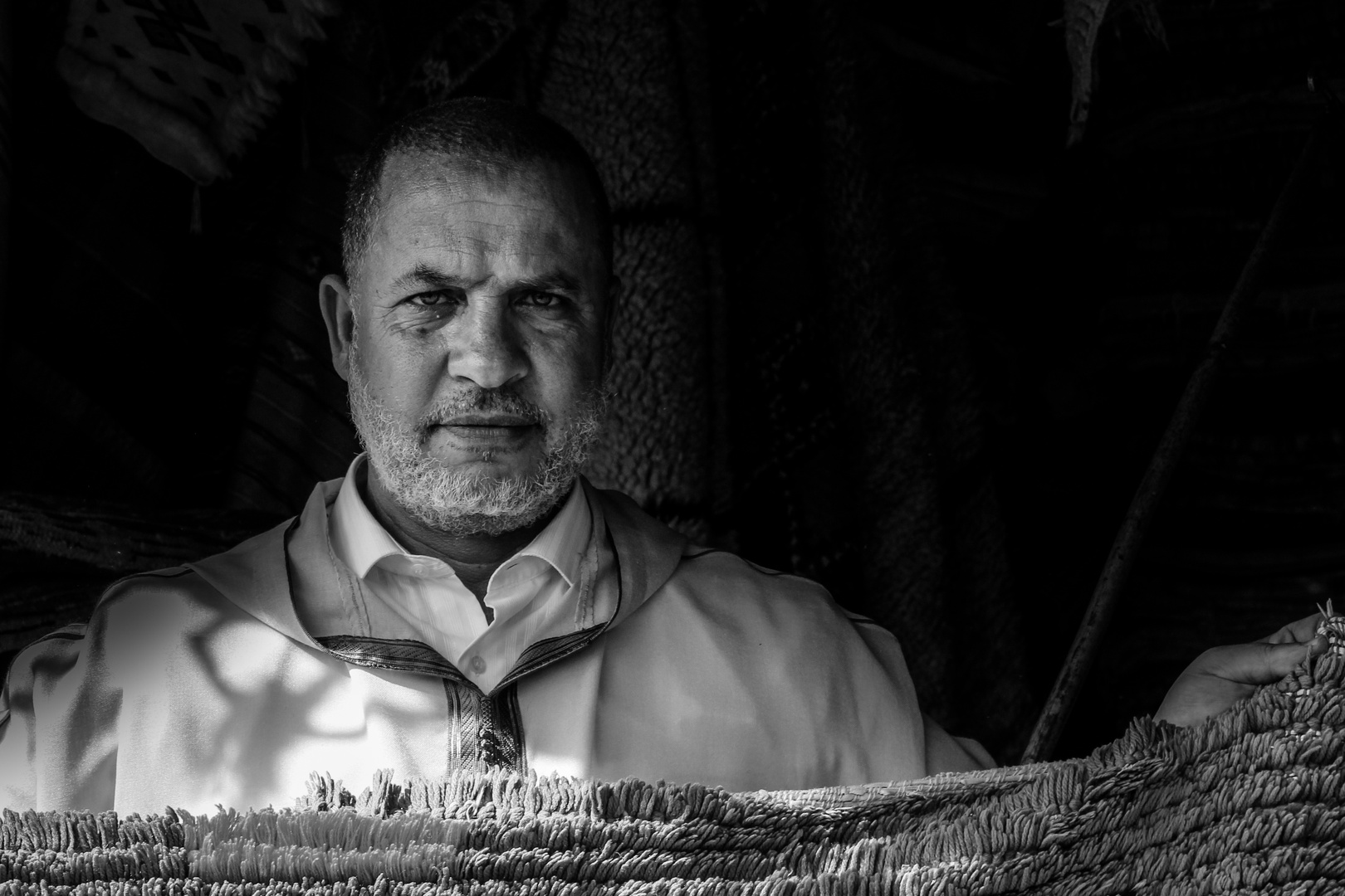 "Omar" - Händler Portrait Marrakesch