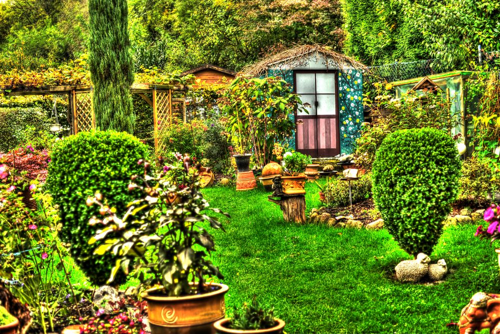 Omas Garten Foto & Bild naturkreativ, natur Bilder auf