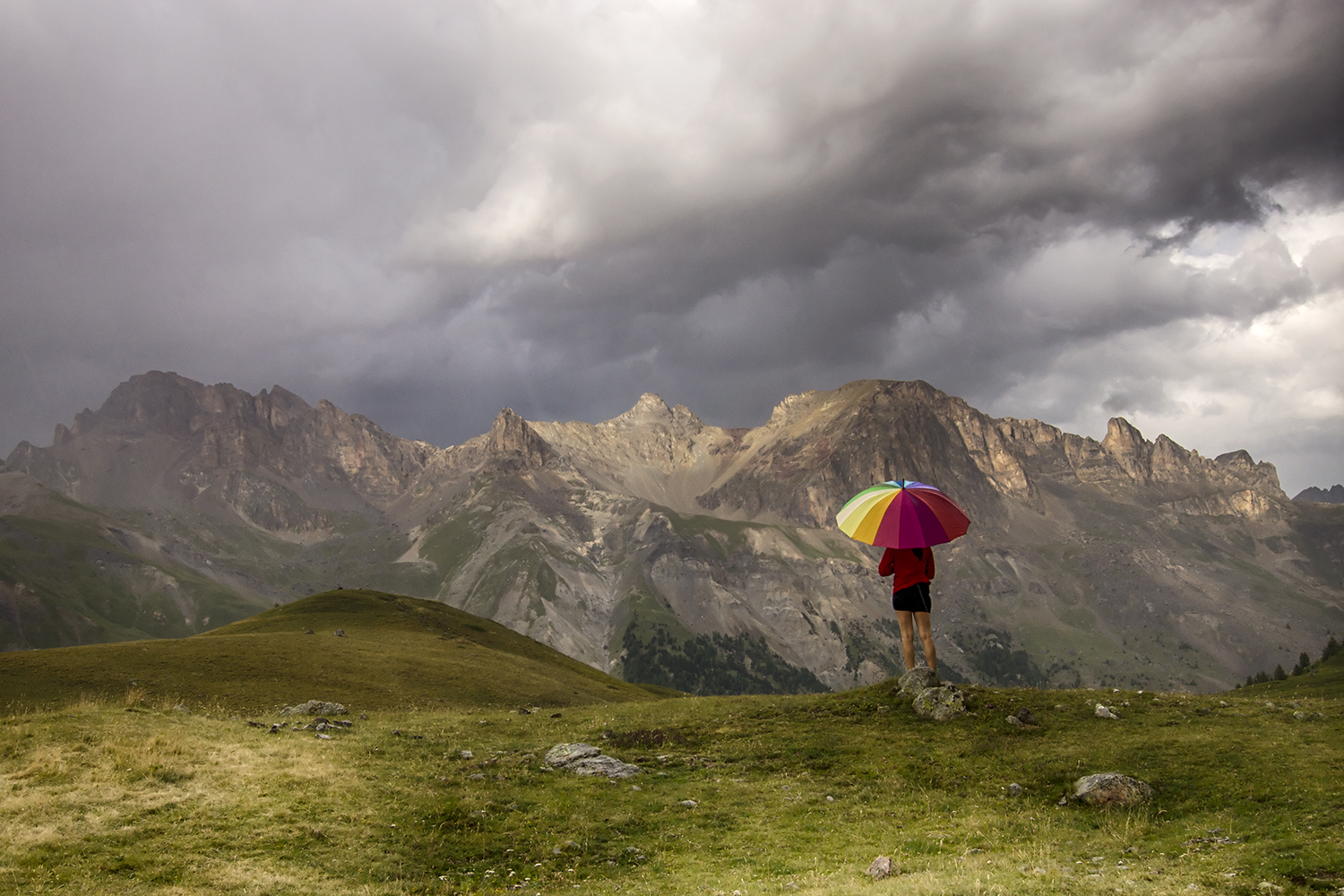 Ombrelle ou parapluie !