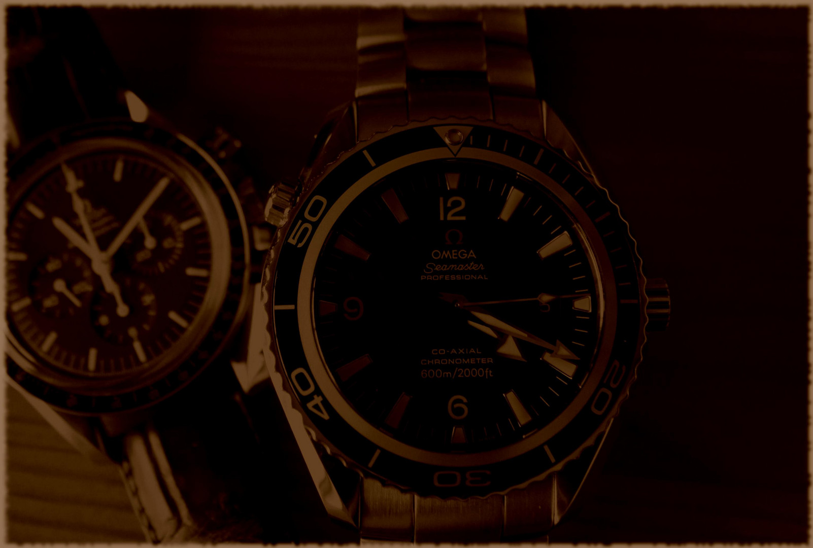 OMEGA SEAMASTER PLANET OCEAN & OMEGA SPEEDMASTER PROF.