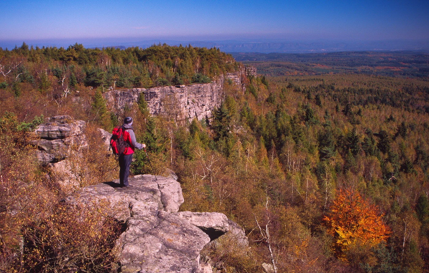 On a blackboard mountain