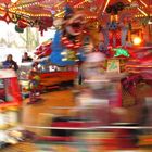 On a carousel