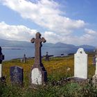 On a country churchyard