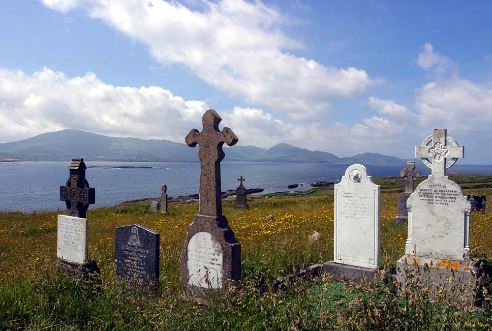 On a country churchyard