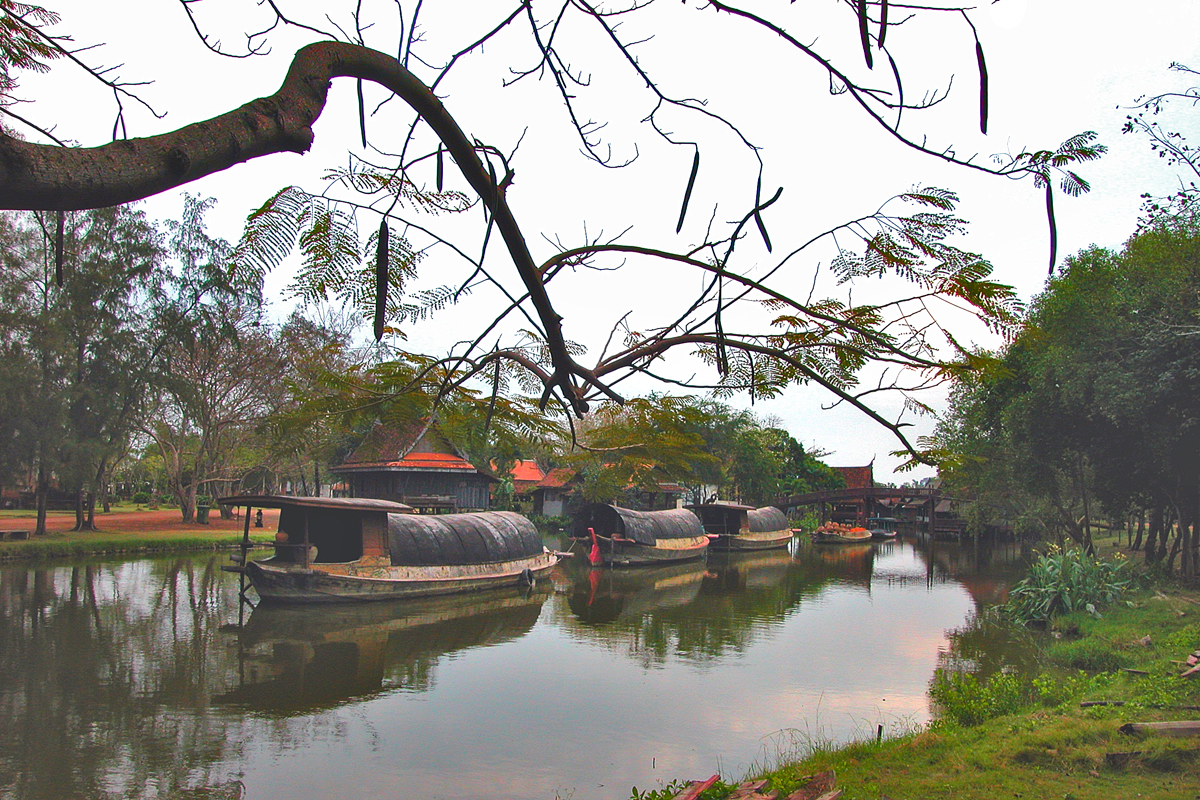 On a Khlong in Samut Prakan