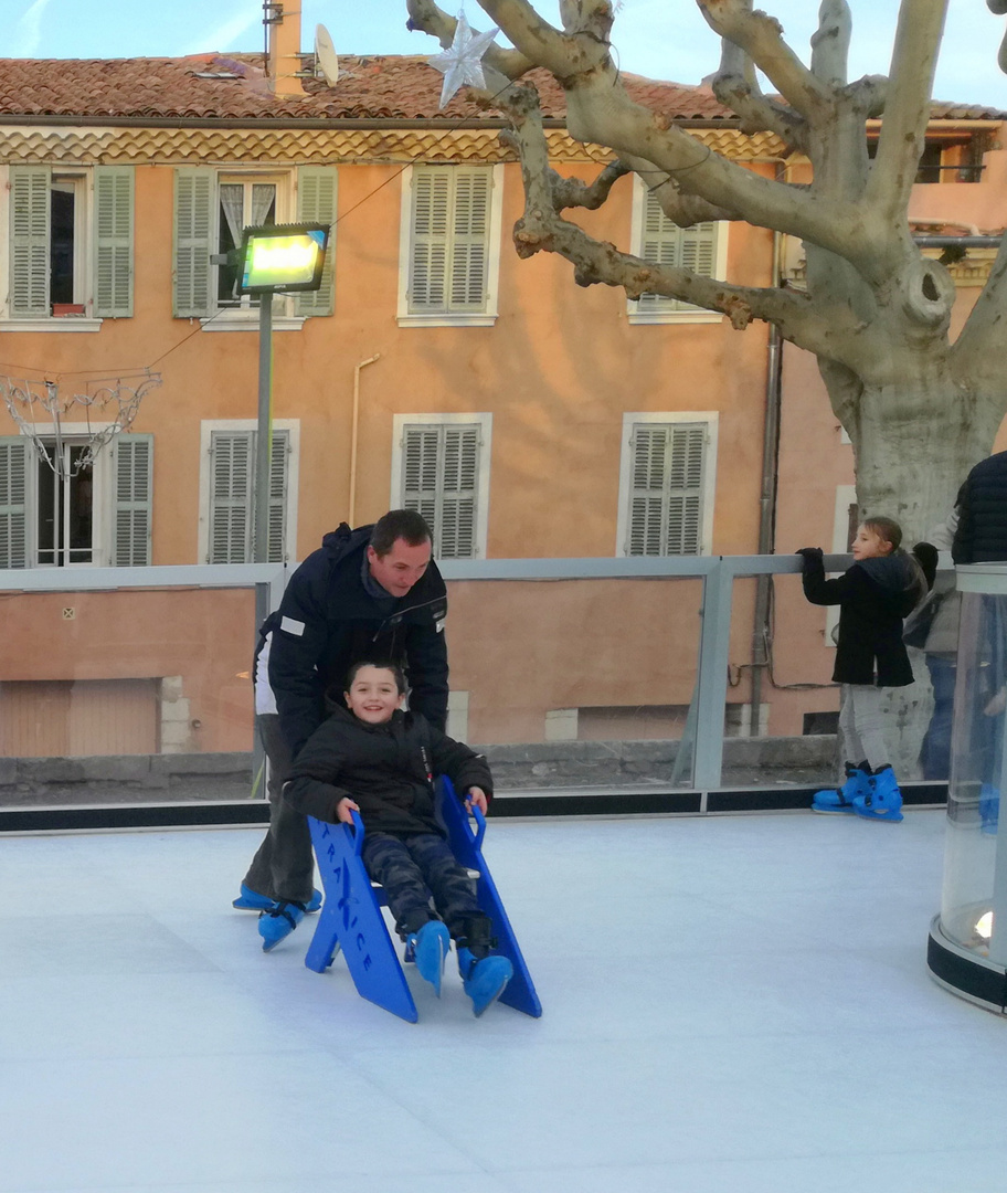 On a patiné en Provence .....