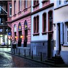 On a rainy winter evening in Mainz... 