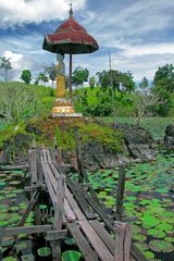 On a small island in Khao Laem dam