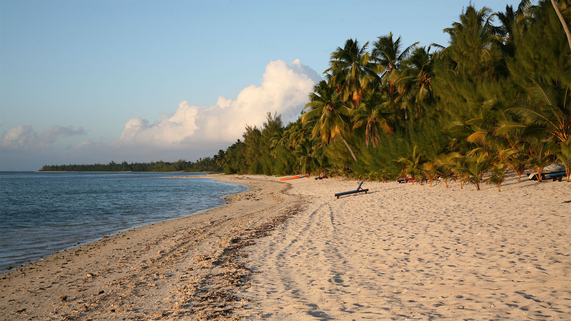 On Aitutaki Beach, Cook Islands / CK