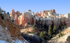on approche de BRYCE CANYON