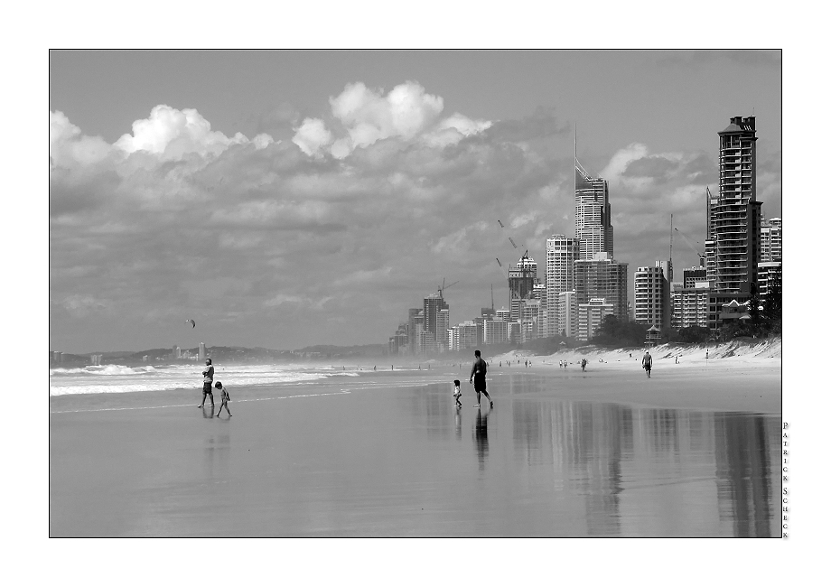 On day on the gold coast
