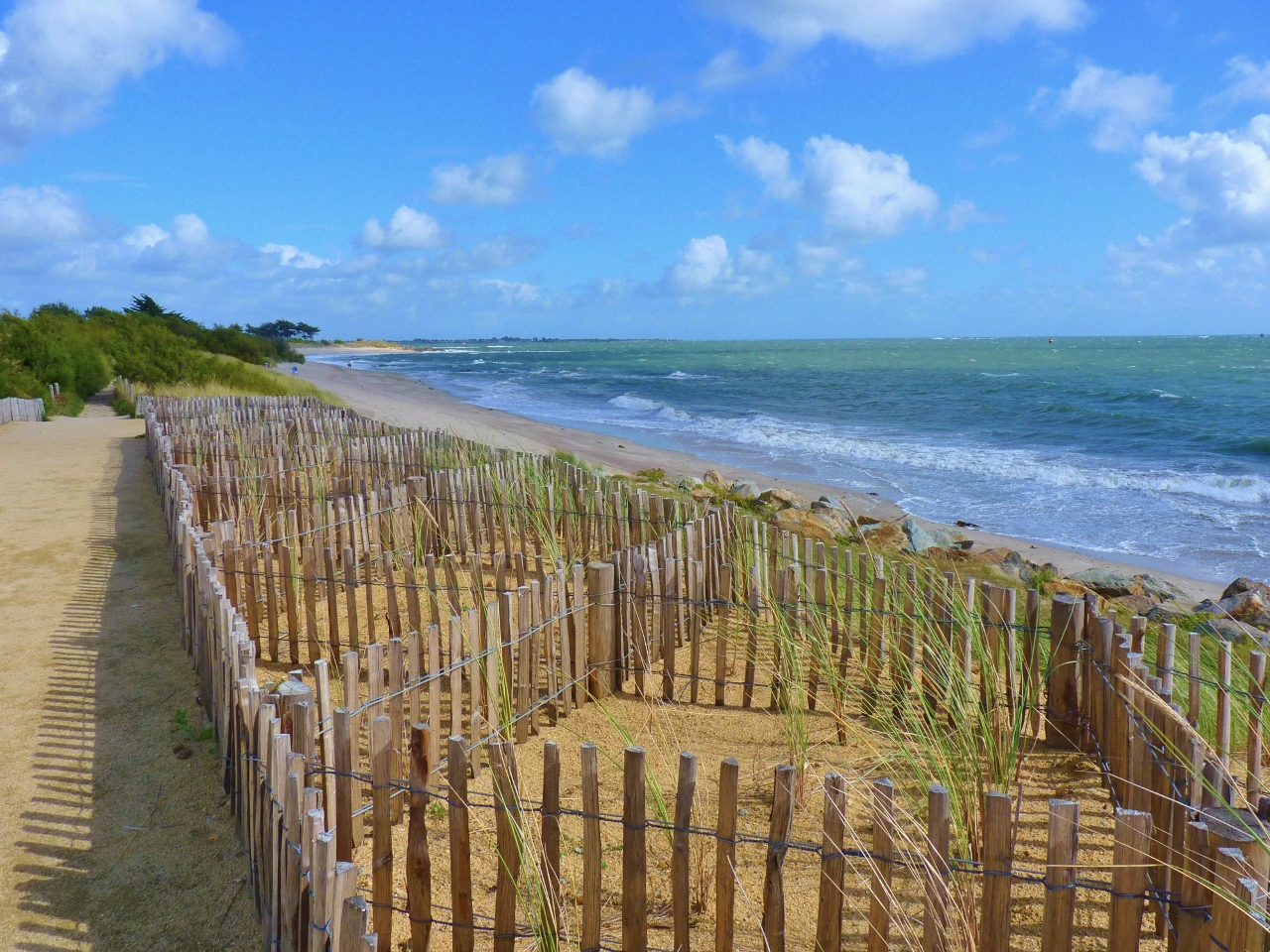 On essaie de protéger les dunes