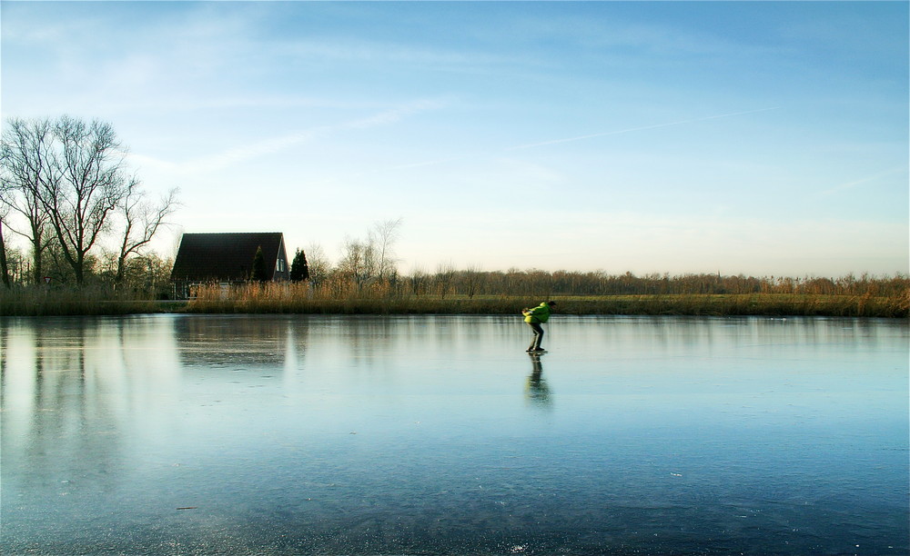 on ice