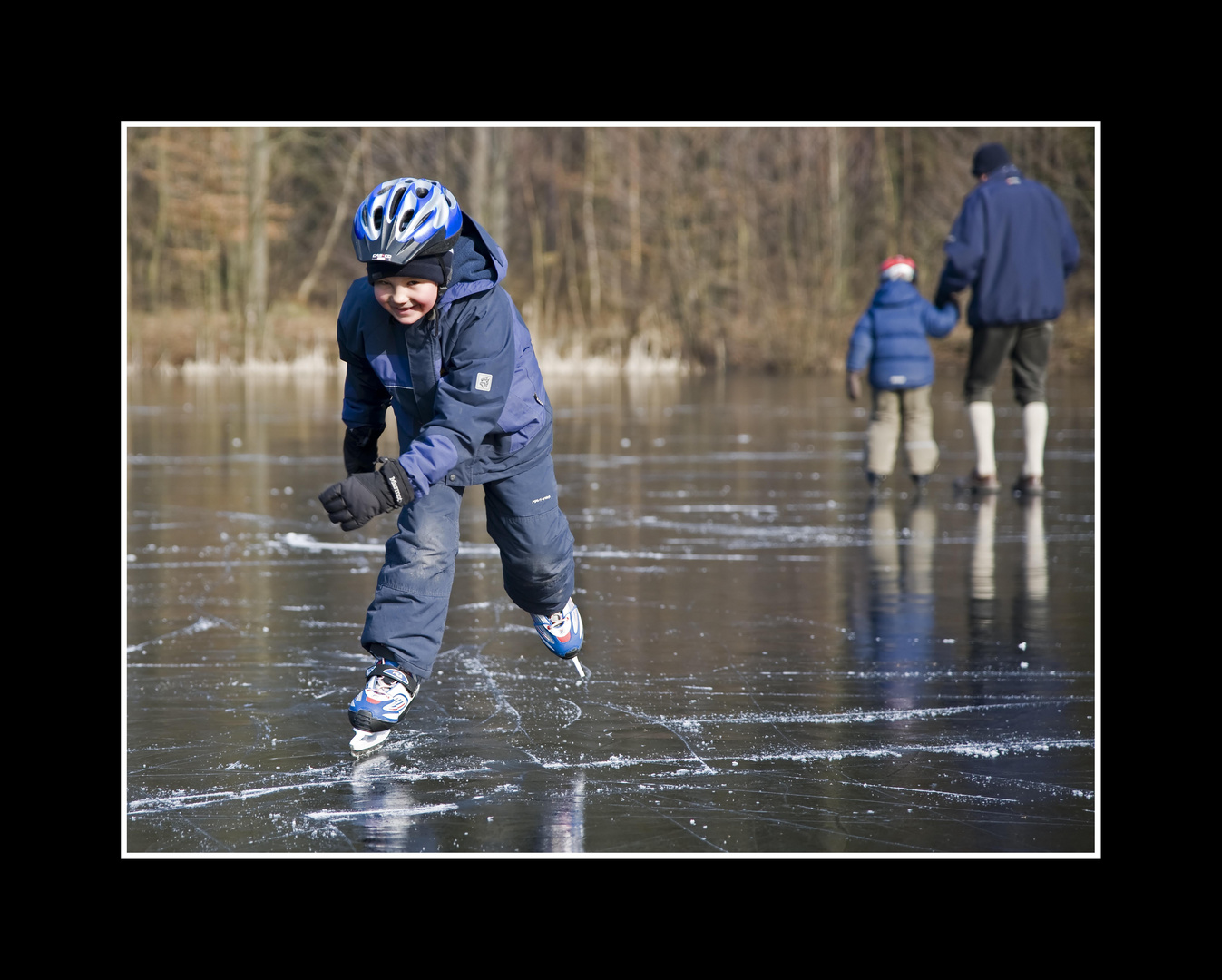 on ice