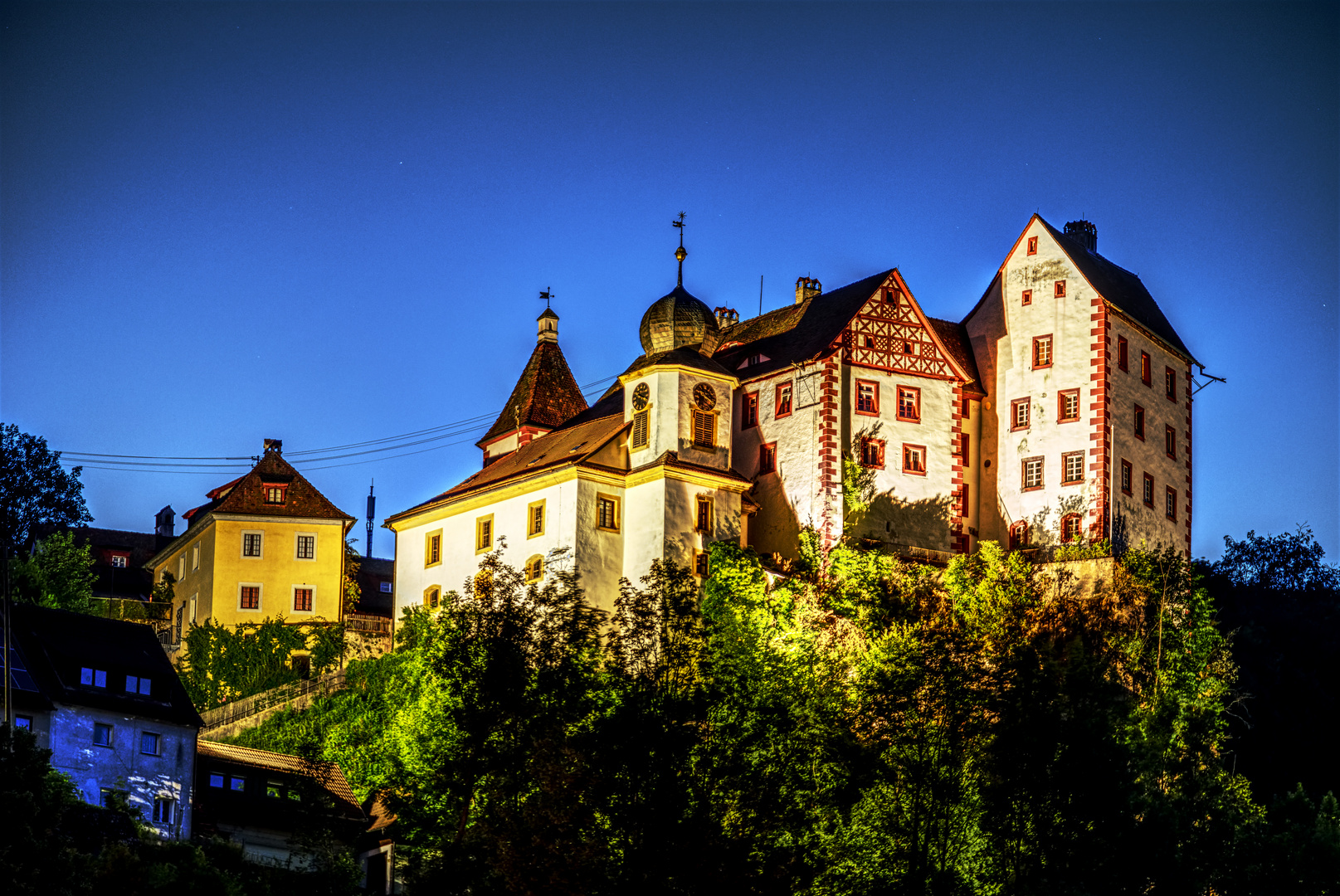 On Night in Egloffstein