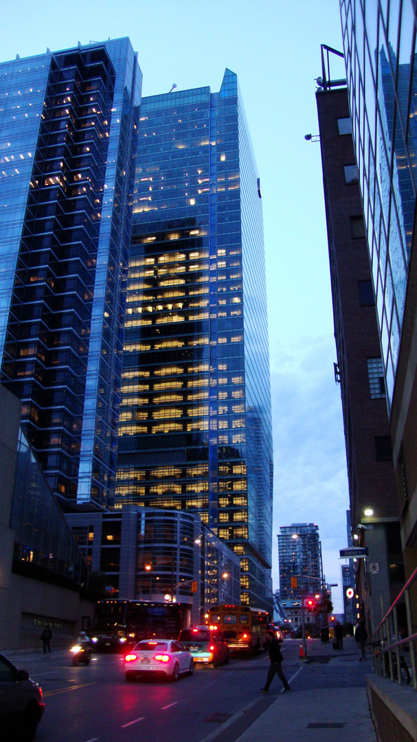 On Simcoe St.,at Front St.,Toronto,Ontario 2013