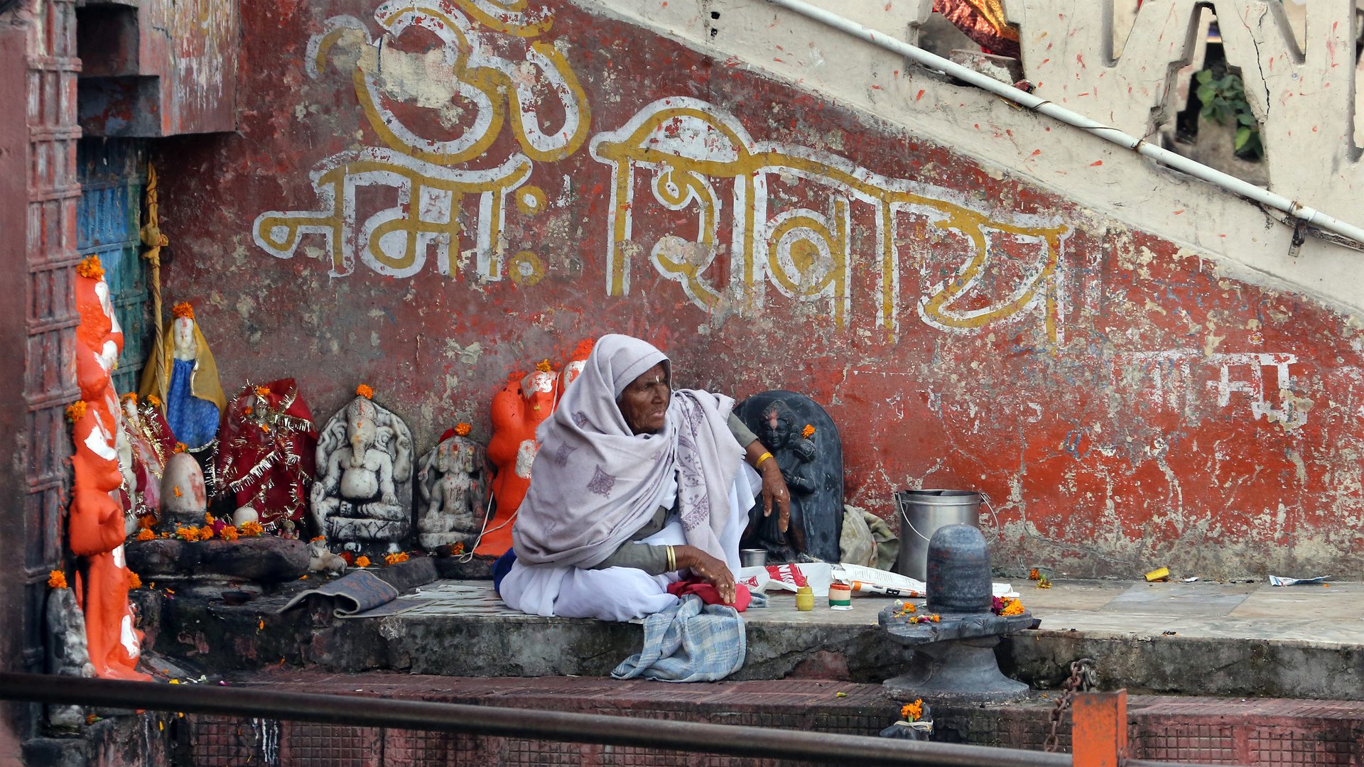 On the Banks of River Ganga / Haridwar / IN