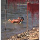 On the banks of Tonle Sap River