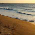 On the beach