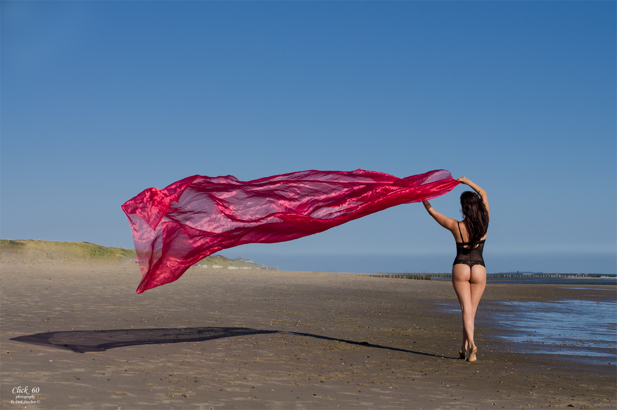 ..on the beach