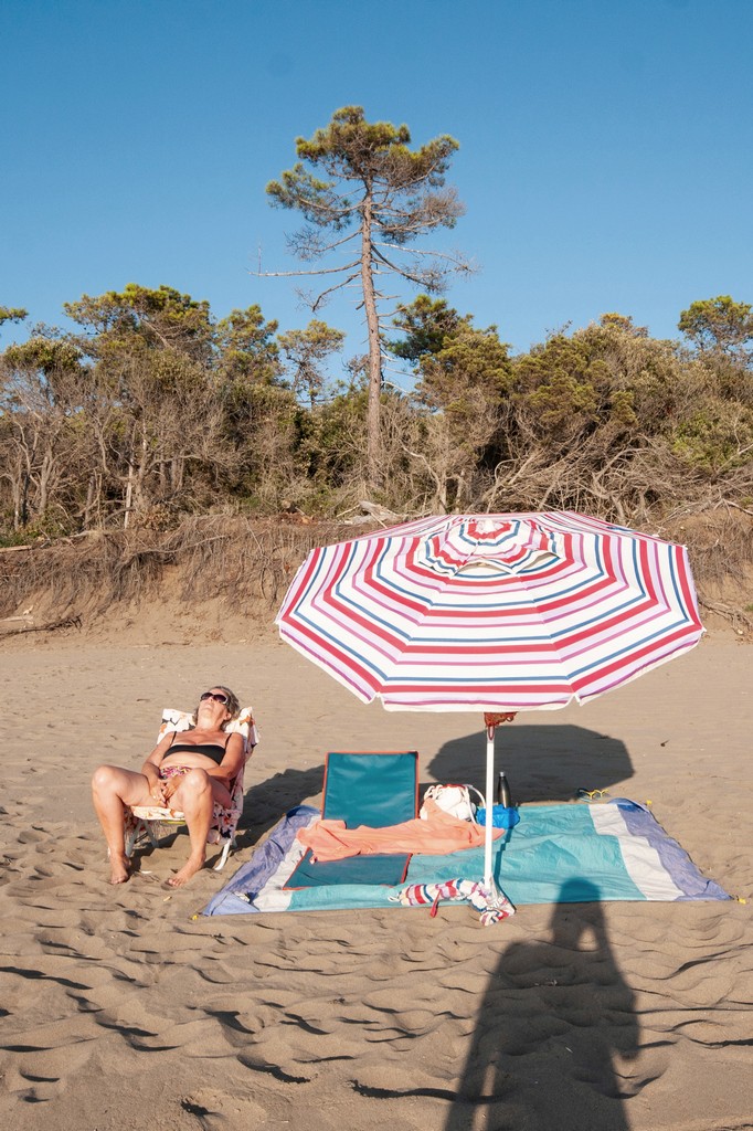 On the beach 