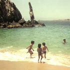 On the beach at Cabo San Lucas