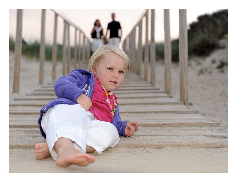 on the Beach ...