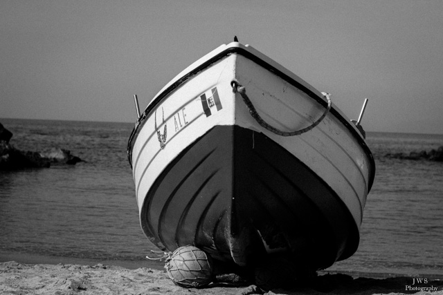 On the beach