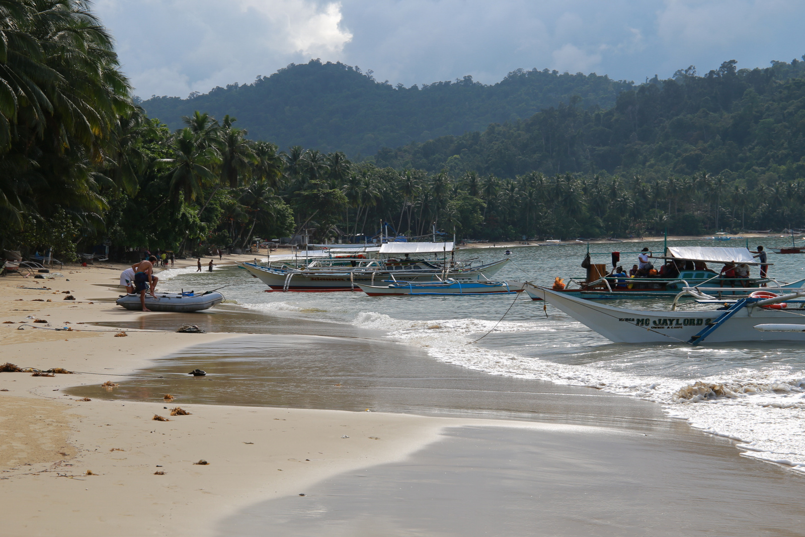 on the beaches of Palawan-1