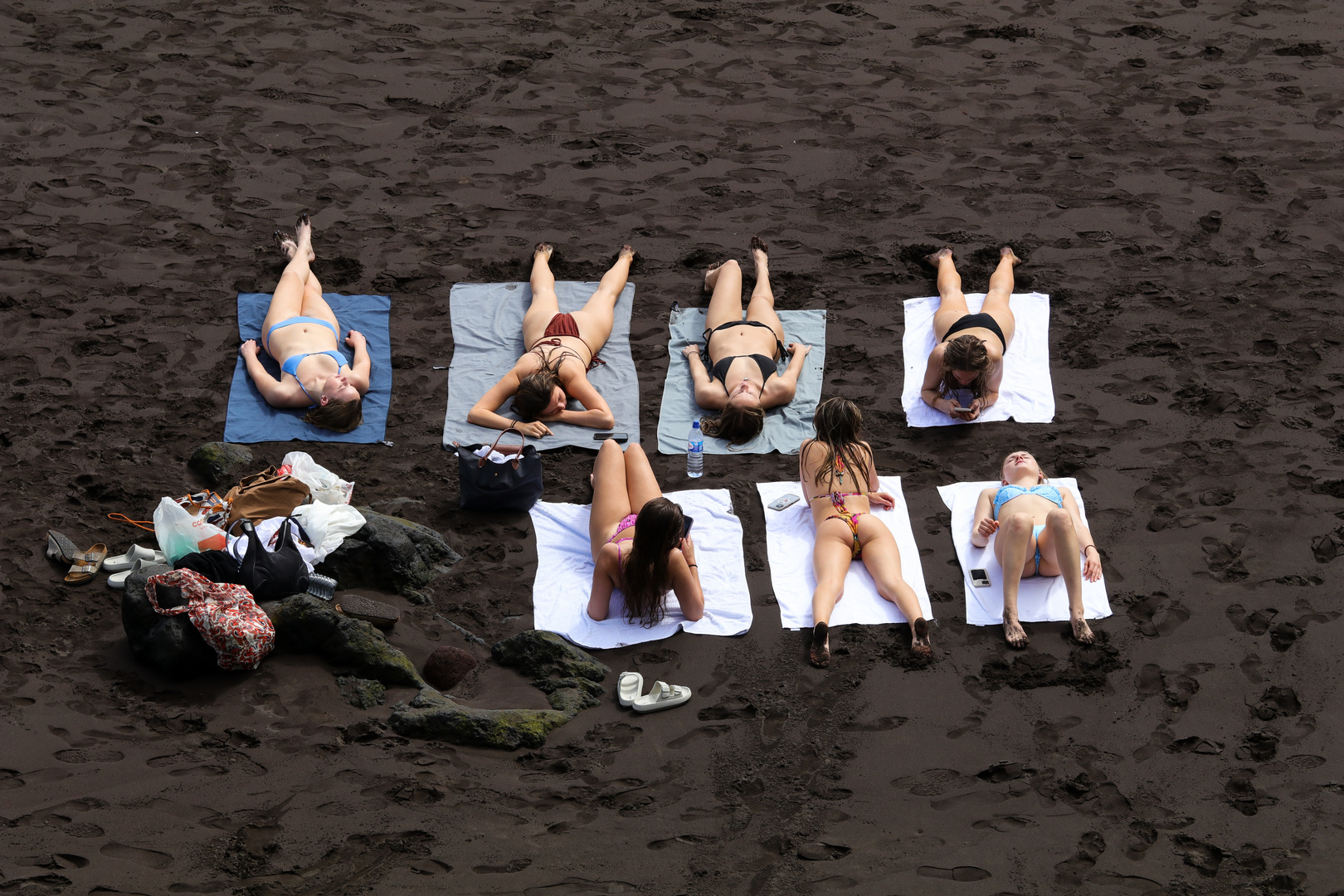 On the Black Beach