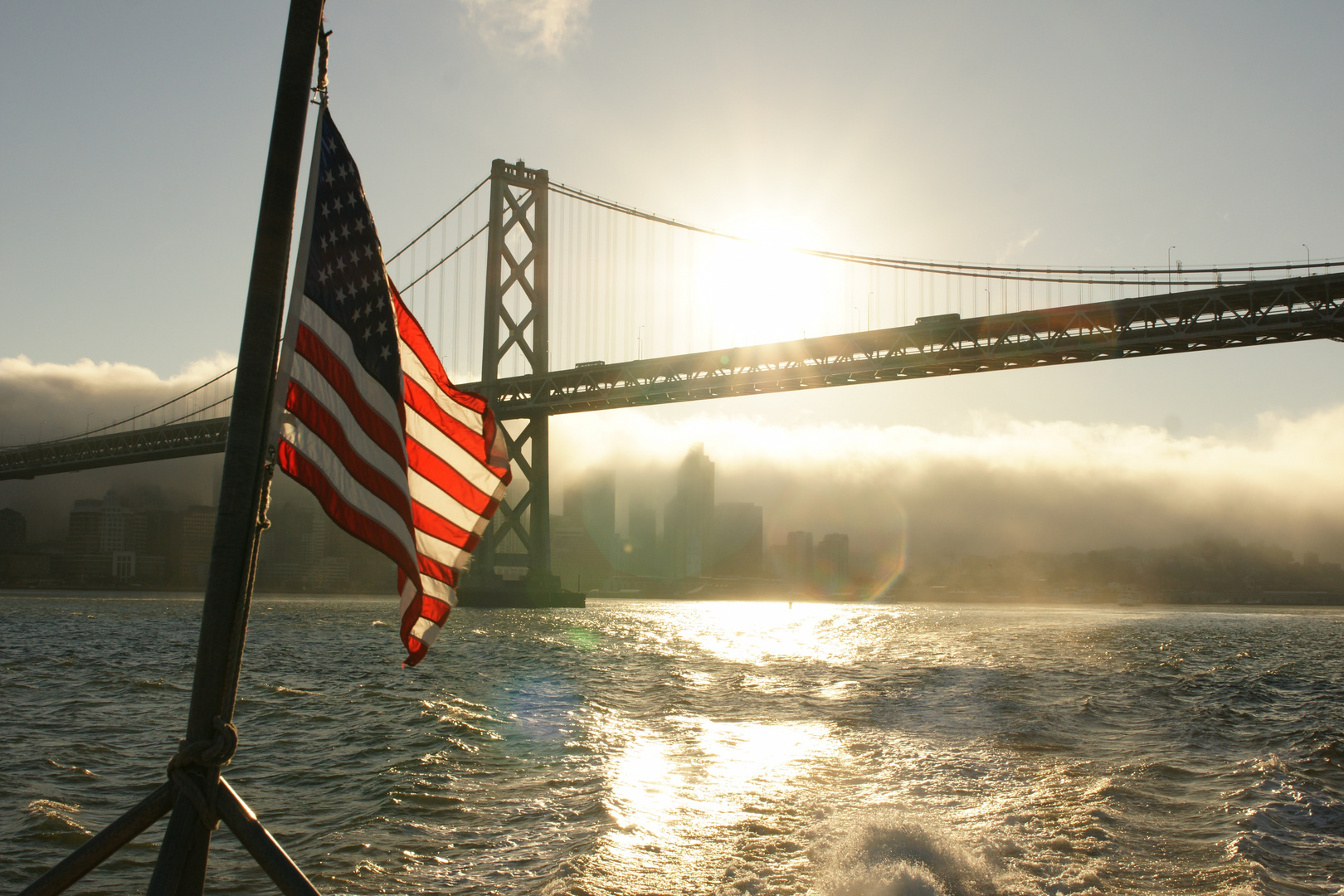 On the Boat from San Francisco to Alameda